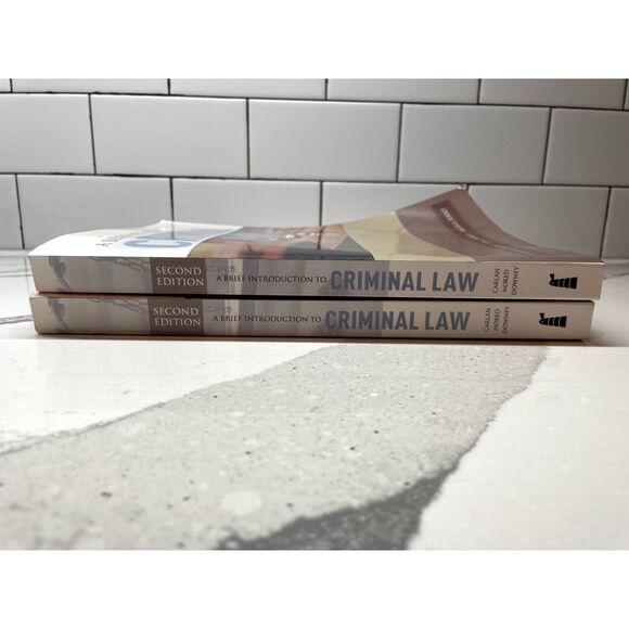 A BRIEF INTRODUCTION TO CRIMINAL LAW SECOND EDITION, PAPERBACK - Picture 6 of 9